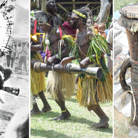 Kundu and garamat drum-making