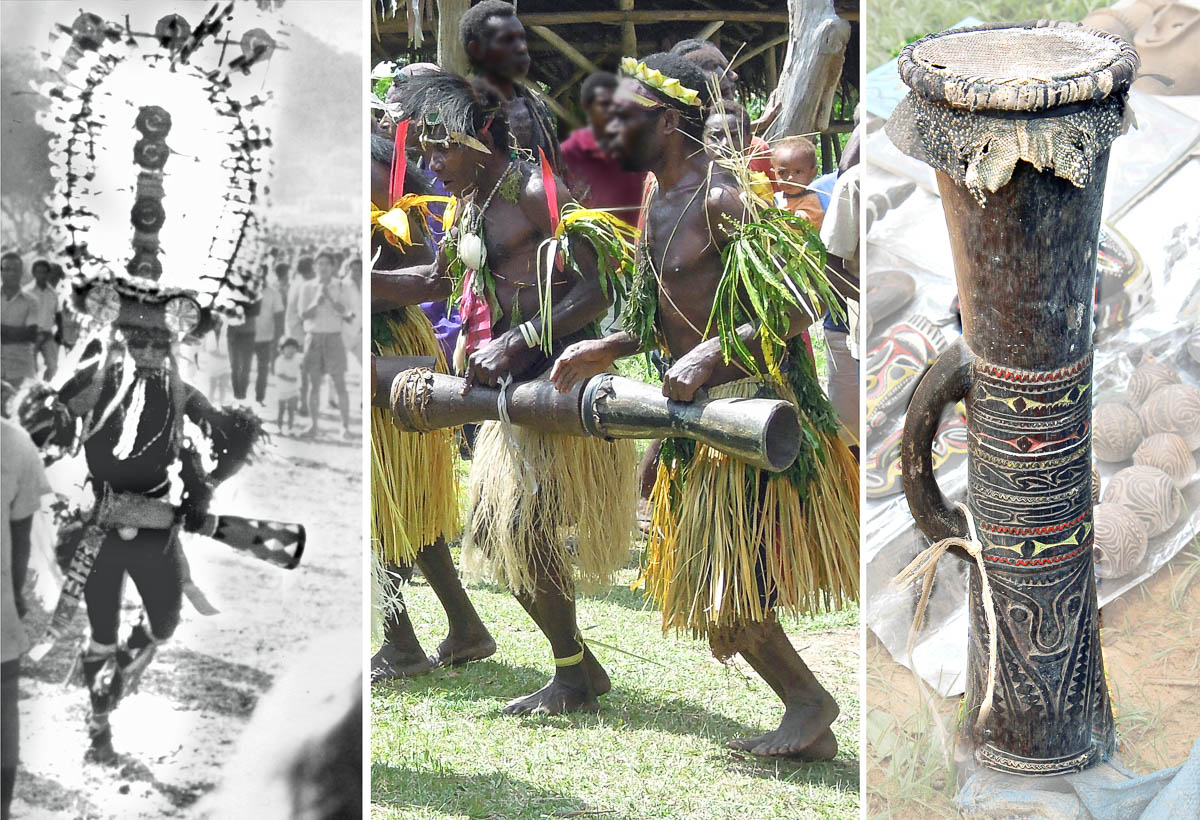 Kundu and garamat drum-making
