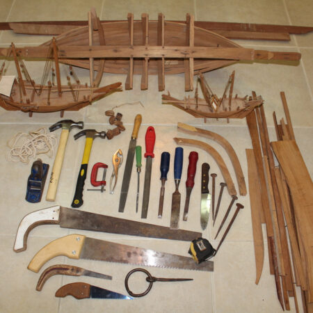Miniature Sailing Ship-Making