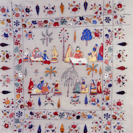 Chamba rumal Embroidery