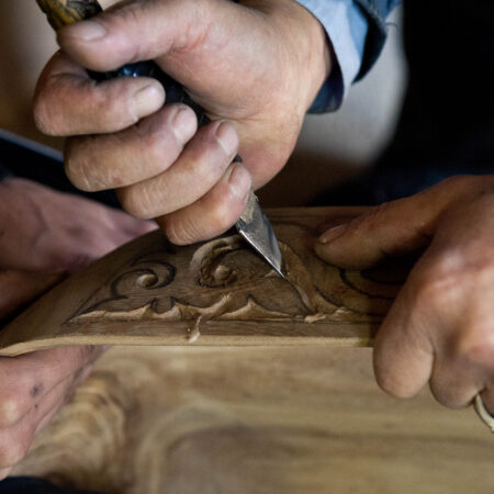 Aghash Oyu (wood carving)