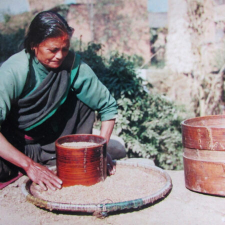 Bamboo Container (Pyang)