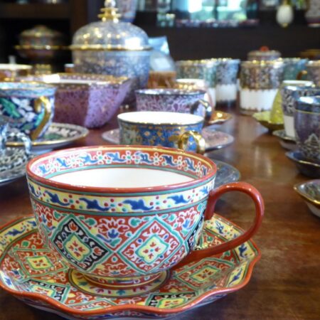 Bencharong ceramics